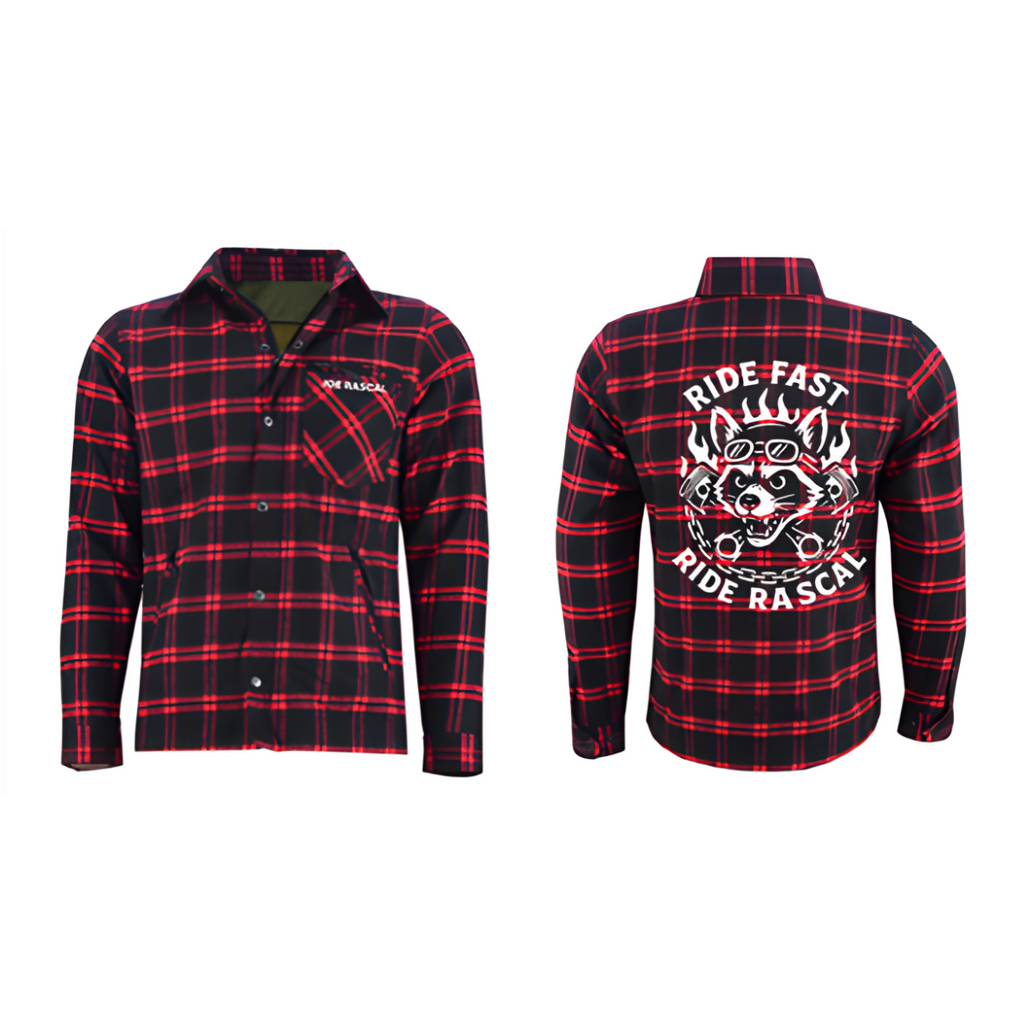 Joe Rascal Holdings Joe Rascal Kevlar Riding Flannel Jacket – Ride Fast, Ride Rascal