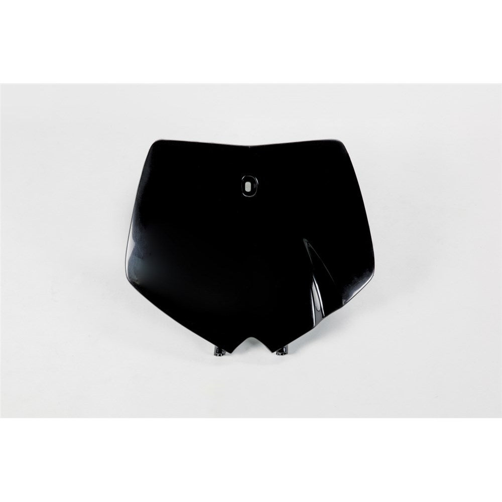 UFO KTM FRONT NO. PLATE 125/250/380 99-02 BLK