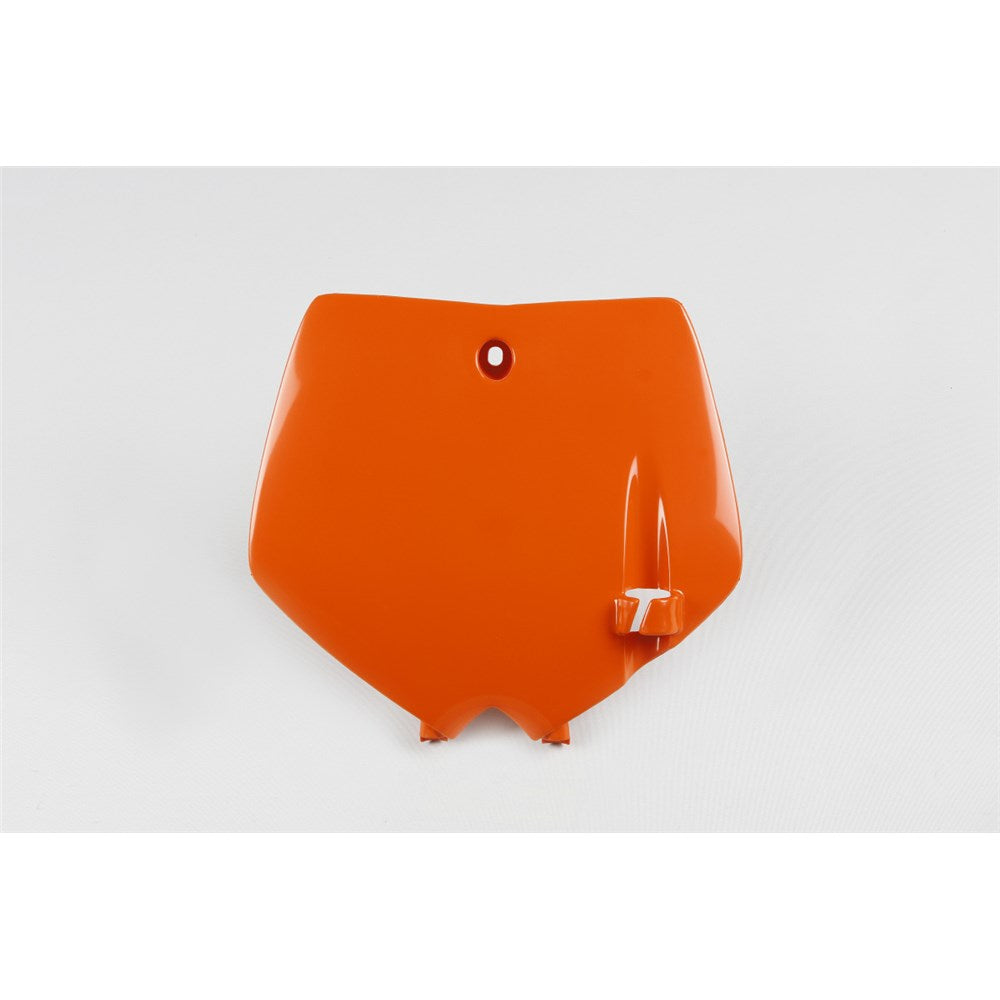 /UFO KTM FRONT NO. PLATE 65 02-08 (ORG 98-18)