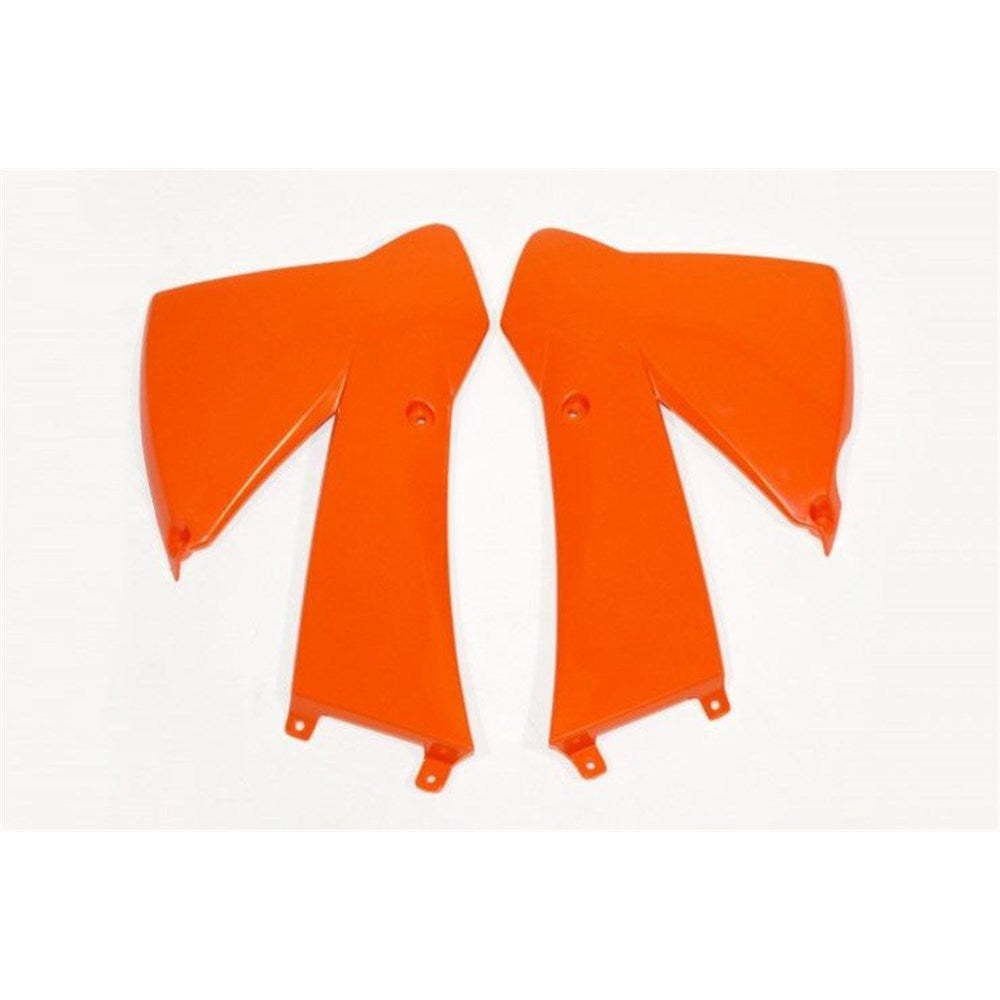 /UFO KTM READIATOR SHROUDS 85SX 04-05 BLK