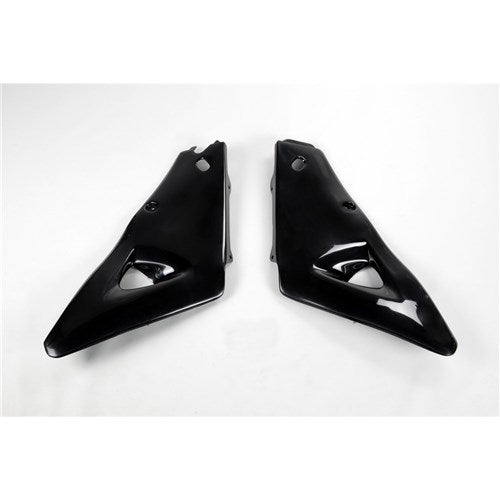 UFO HUSQVARNA UPPER RADIATOR SHROUDS 00-05 BLK