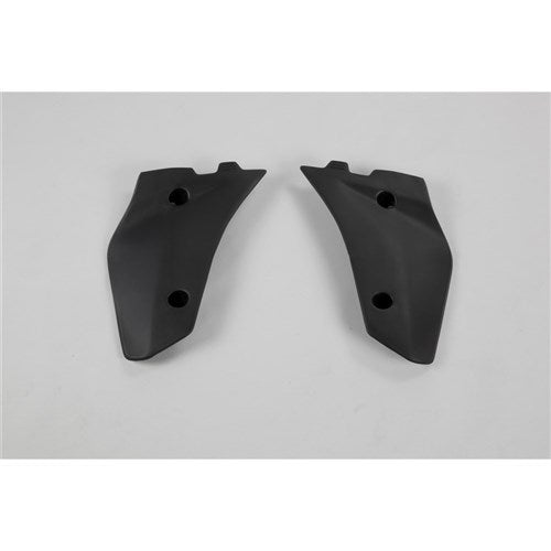 UFO HUSKY LOWER RADIATOR SHROUDS CR/WR 06-13 BLK