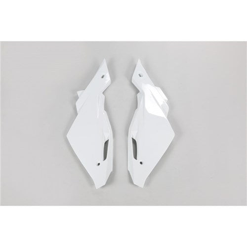 UFO HUSQVARNA SIDE PANELS CR/WR125 09-13 WHT #