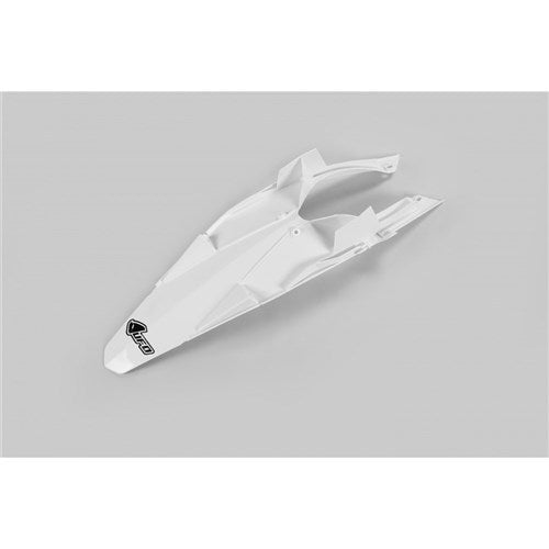 /UFO HUSQVARNA REAR FENDER TC449/TE449-511 11-13 WHT
