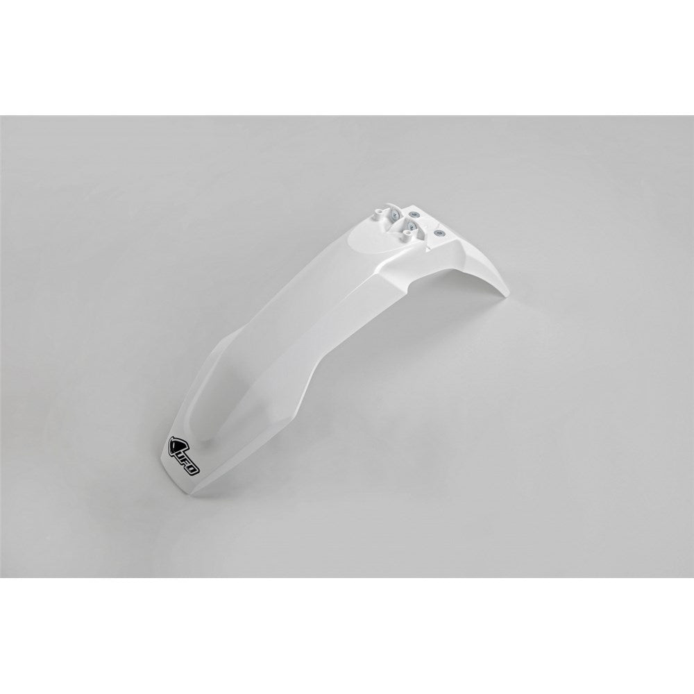 /UFO HUSQVARNA FRONT FENDER TC/FC 16-19 TE/FE 17-18 NO TC250-16 WHT
