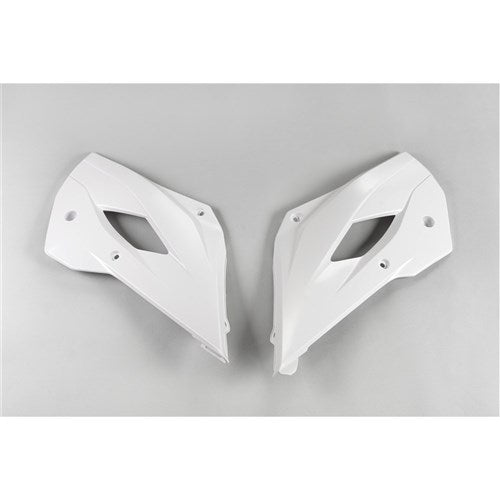 UFO HUSQVARNA RADIATOR SHROUDS TC85 14-17 WHT