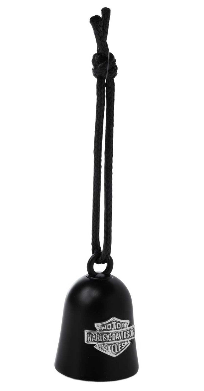 Harley-Davidson ® Engraved Bar & Shield Logo Ride Bell (Black Finish) – 34M00024