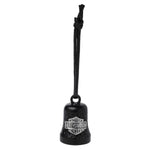 Harley-Davidson ® HD Engraved Silver Willie G Skull Logo Ride Bell – With Tie (34M00026)