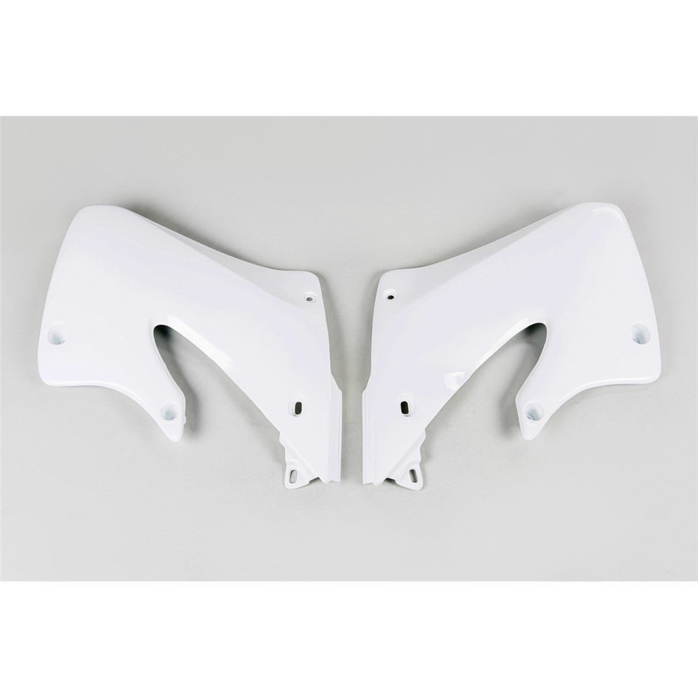 /UFO HONDA RADIATOR SHROUDS CR125 98-99/250 97-99 WHT