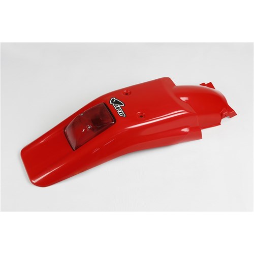UFO HONDA R/FEN W/TL XR250/400 96-25 (RED 00-06 XR)