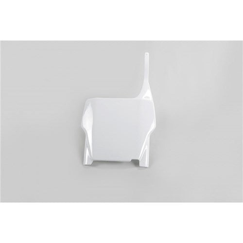 UFO HONDA FRONT PLATE CR125/250/CRF250/450 04-07 WHT