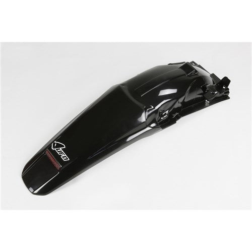 UFO HONDA REAR FENDER WITH LED T/LIGHT CRF250 X 04-16 BLK