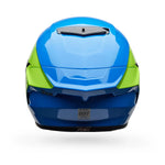 Bell Helmets – Race Star DLX Flex Full-Face Helmet – Corsa Gloss Blue / Flo Green