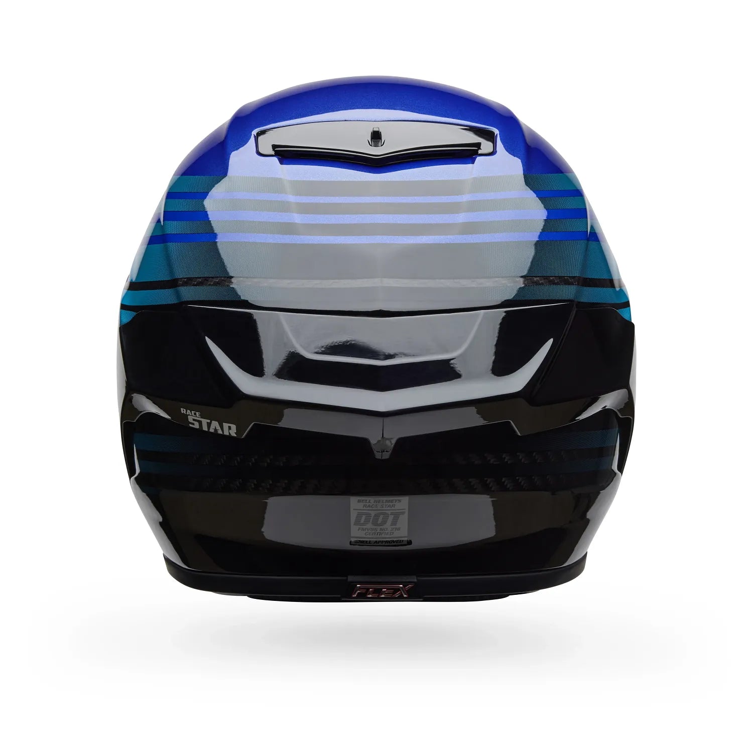 Bell Helmets – Race Star DLX Flex Full-Face Helmet – Dash Blue/Black Carbon