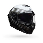 Bell Helmets - Race Star DLX Flex Full Face Helmet White/Black - Premium Carbon