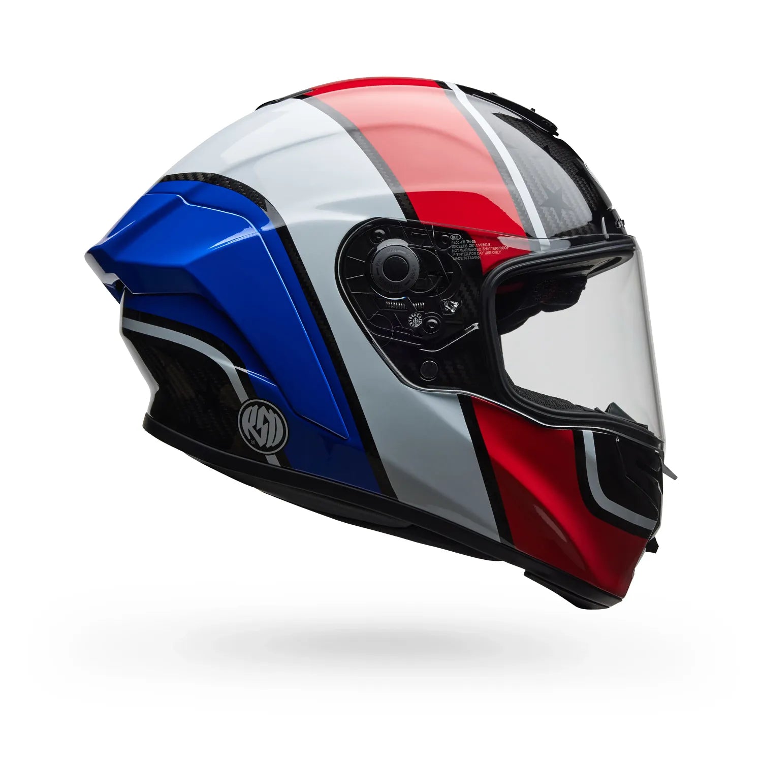 Bell Helmets – Race Star DLX Flex RSD Old Glory Full Face Helmet – Gloss Red/Blue