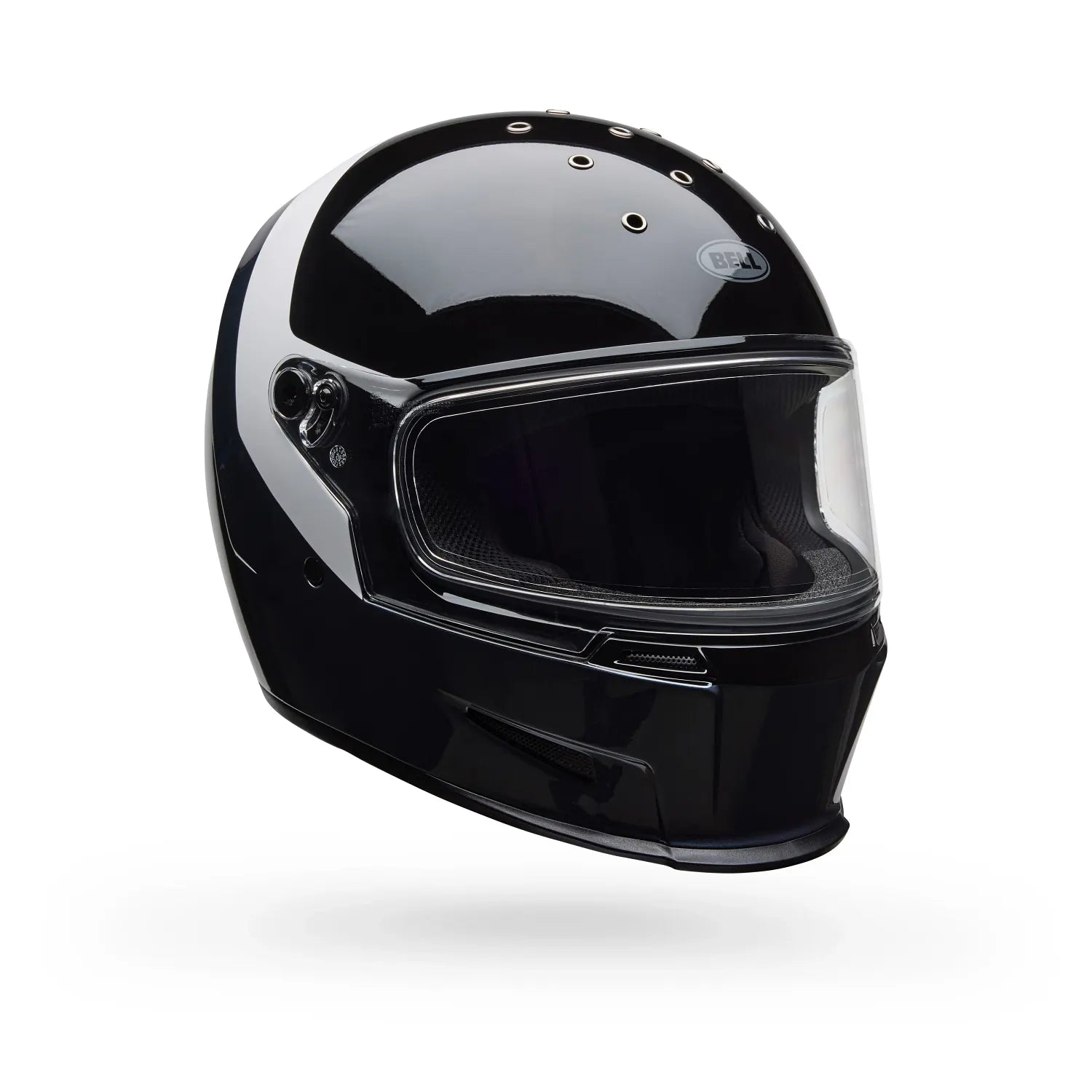Bell Helmets – Eliminator Menace Full Face Helmet – Gloss Black/White