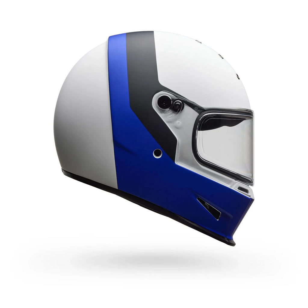 Bell Helmets – Eliminator Menace Full Face Helmet – Matte Blue/White