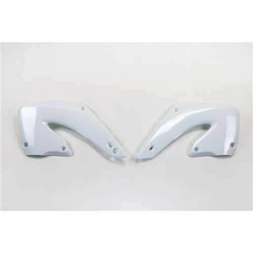UFO HONDA RADIATOR SHROUDS CR125/250 00-01 WHT