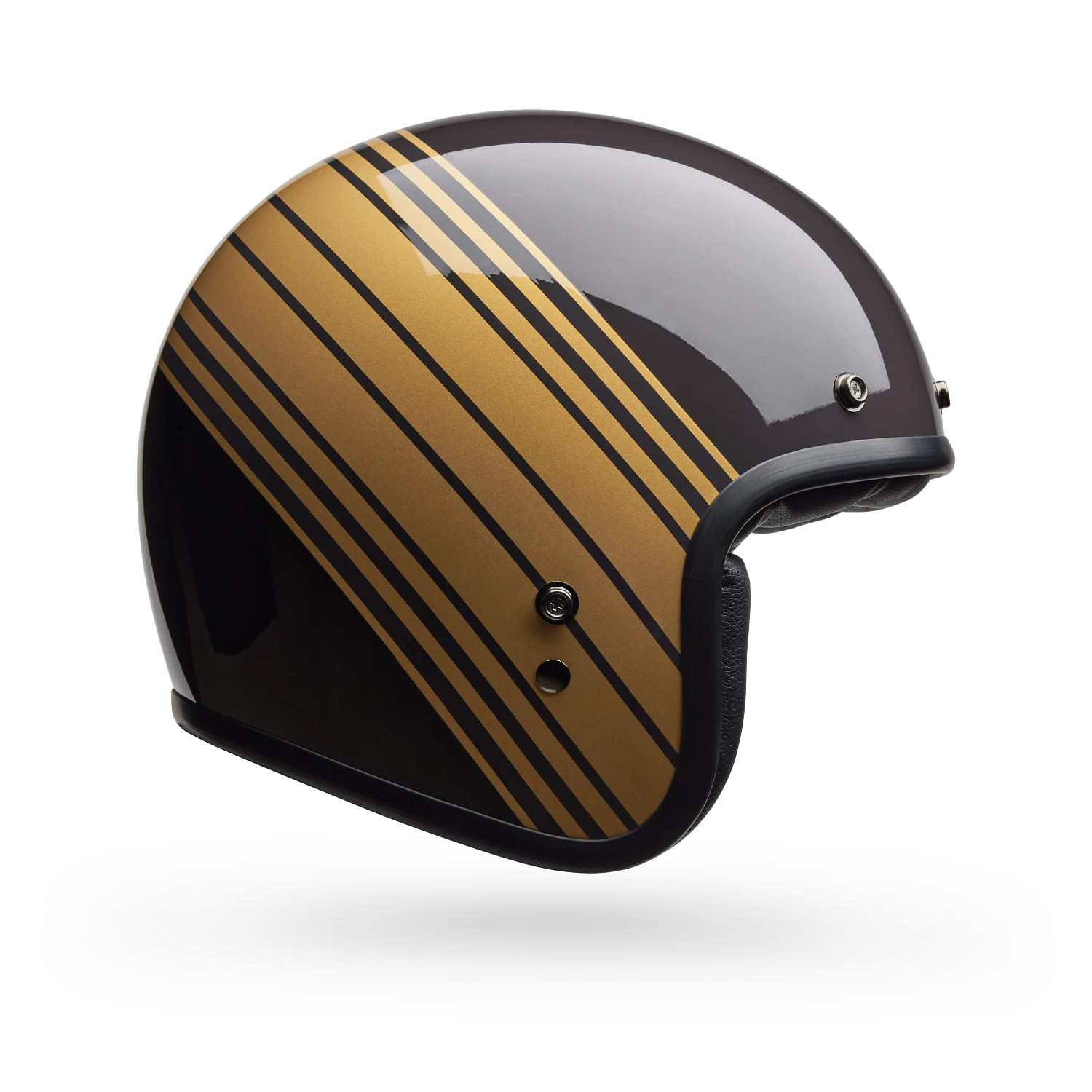 Bell Helmets – Custom 500 Edge Open Face Helmet – Gloss Brown/Gold