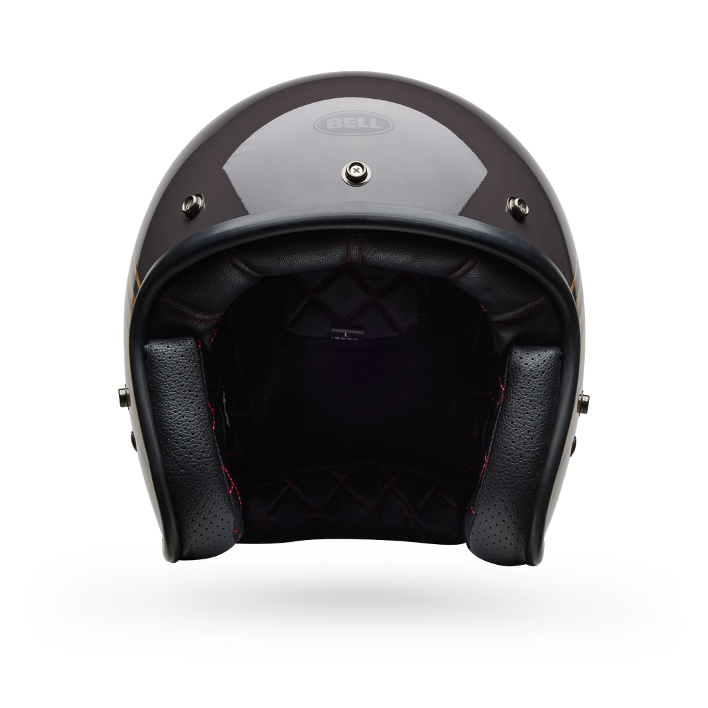 Bell Helmets – Custom 500 Edge Open Face Helmet – Gloss Brown/Gold