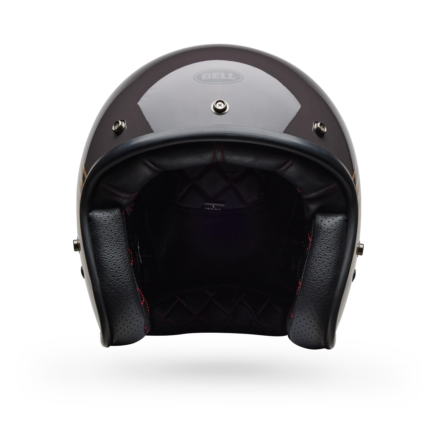 Bell Helmets – Custom 500 Edge Open Face Helmet – Gloss Brown/Gold