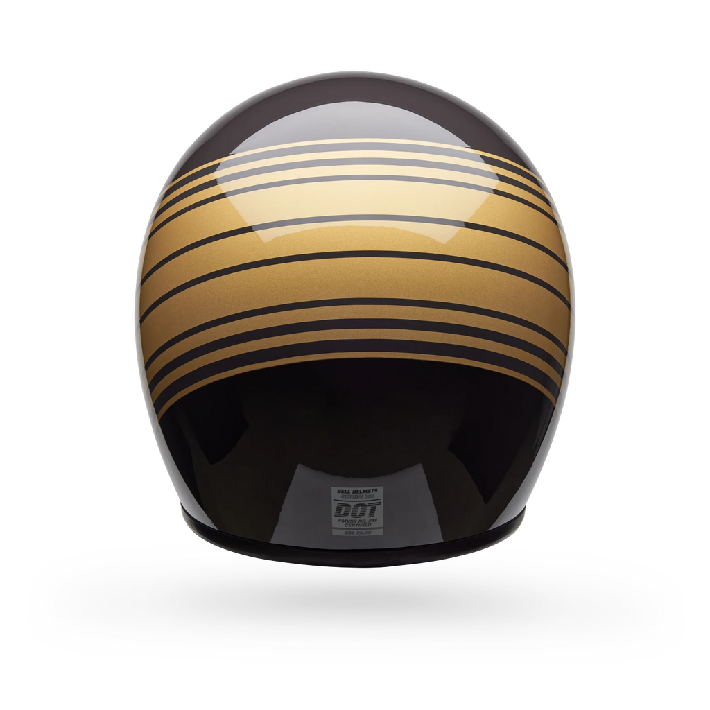 Bell Helmets – Custom 500 Edge Open Face Helmet – Gloss Brown/Gold