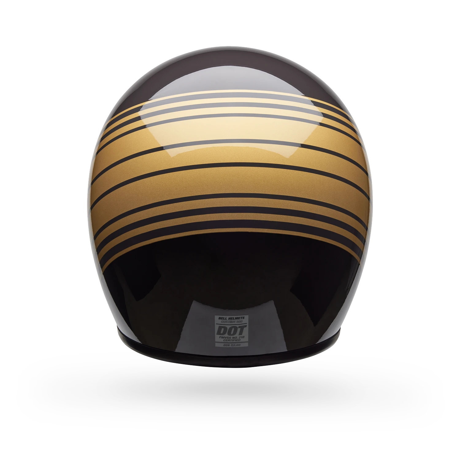 Bell Helmets – Custom 500 Edge Open Face Helmet – Gloss Brown/Gold