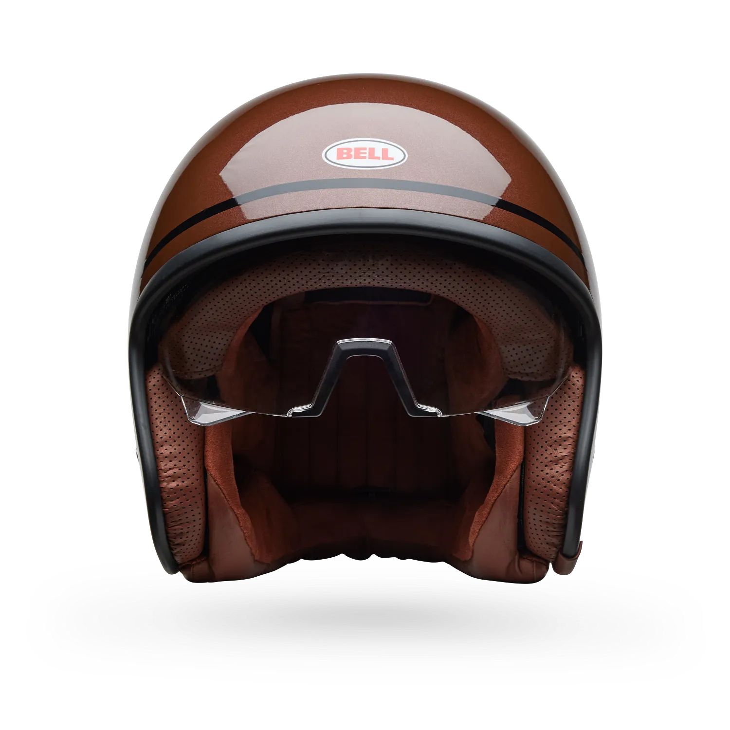 Bell Helmets – TX501 Open Face Helmet – Gloss Root Beer
