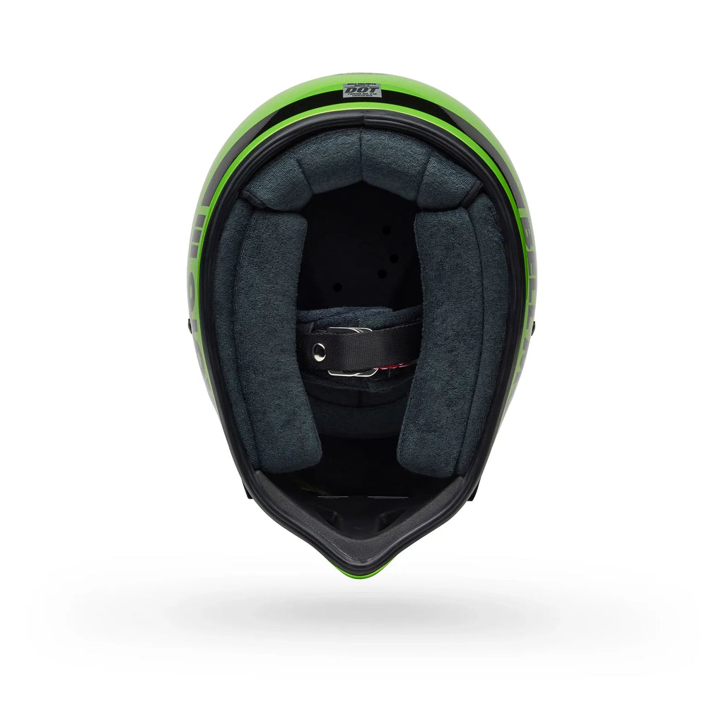 Bell Helmets – Moto-3 Classic Full Face Helmet – Classic Gloss Green