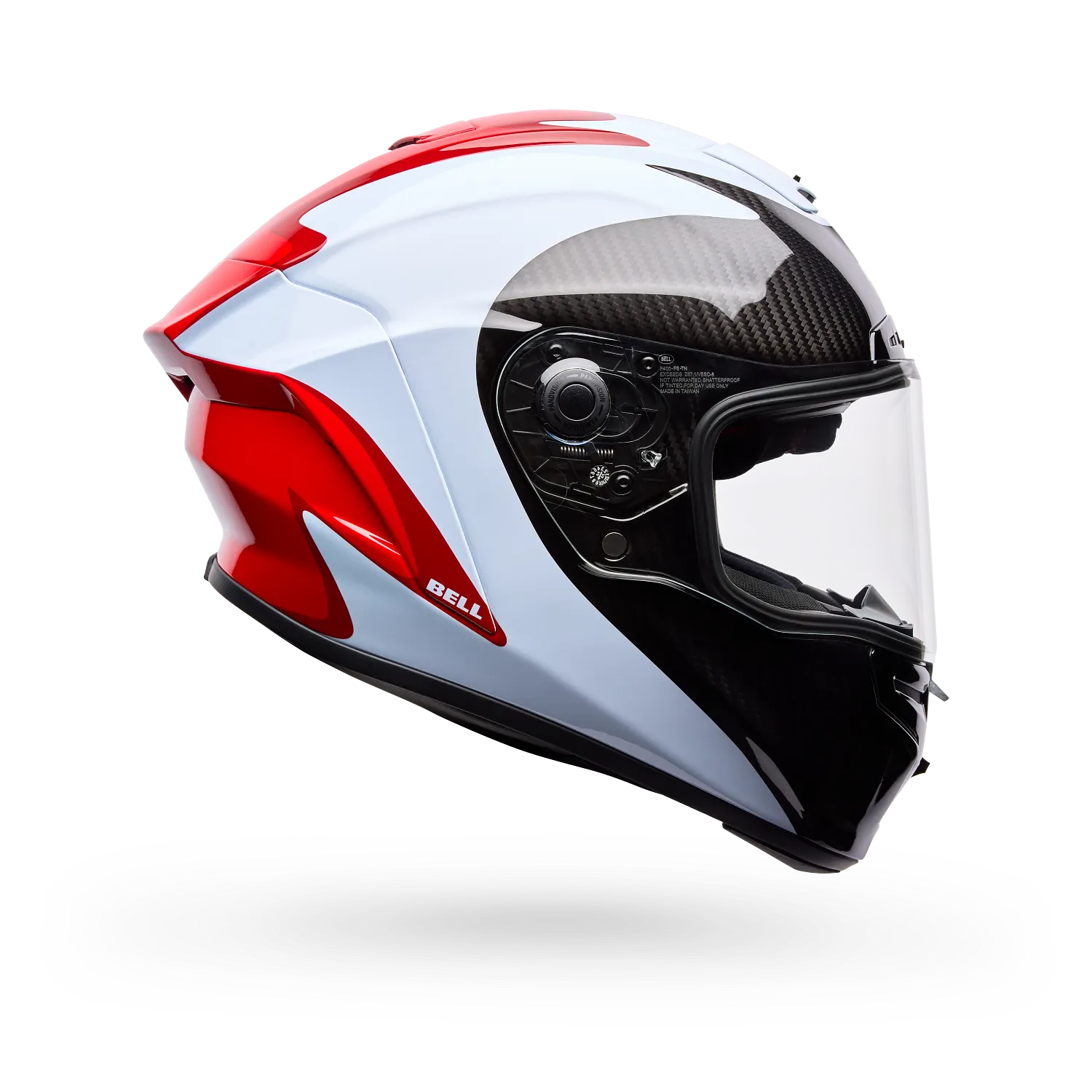 Bell Helmets – Race Star DLX Flex Full Face Helmet – Red/White