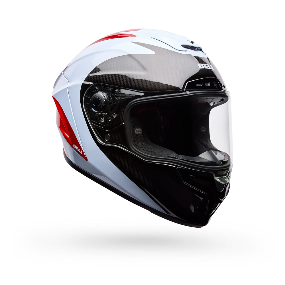 Bell Helmets – Race Star DLX Flex Full Face Helmet – Red/White