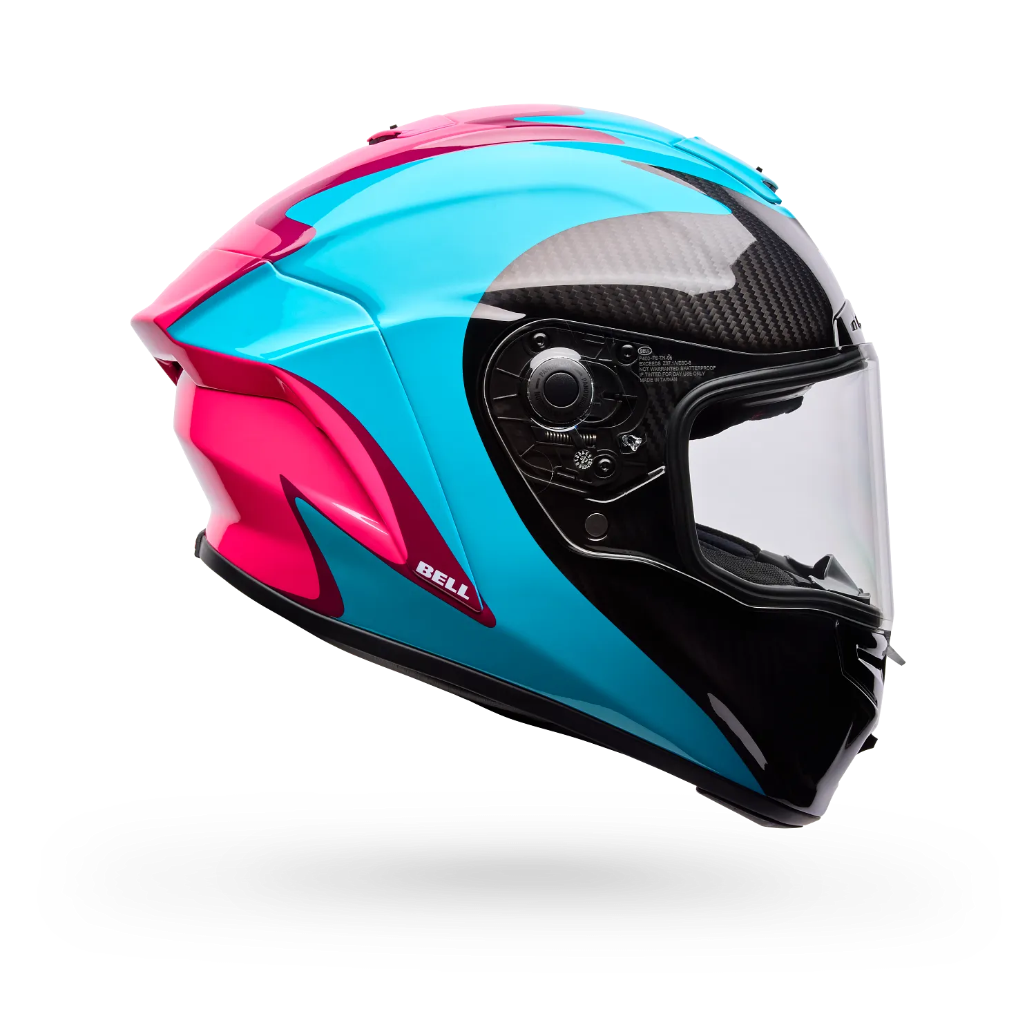 Bell Helmets – Race Star DLX Flex Fluid Full Face Helmet – Green/Pink