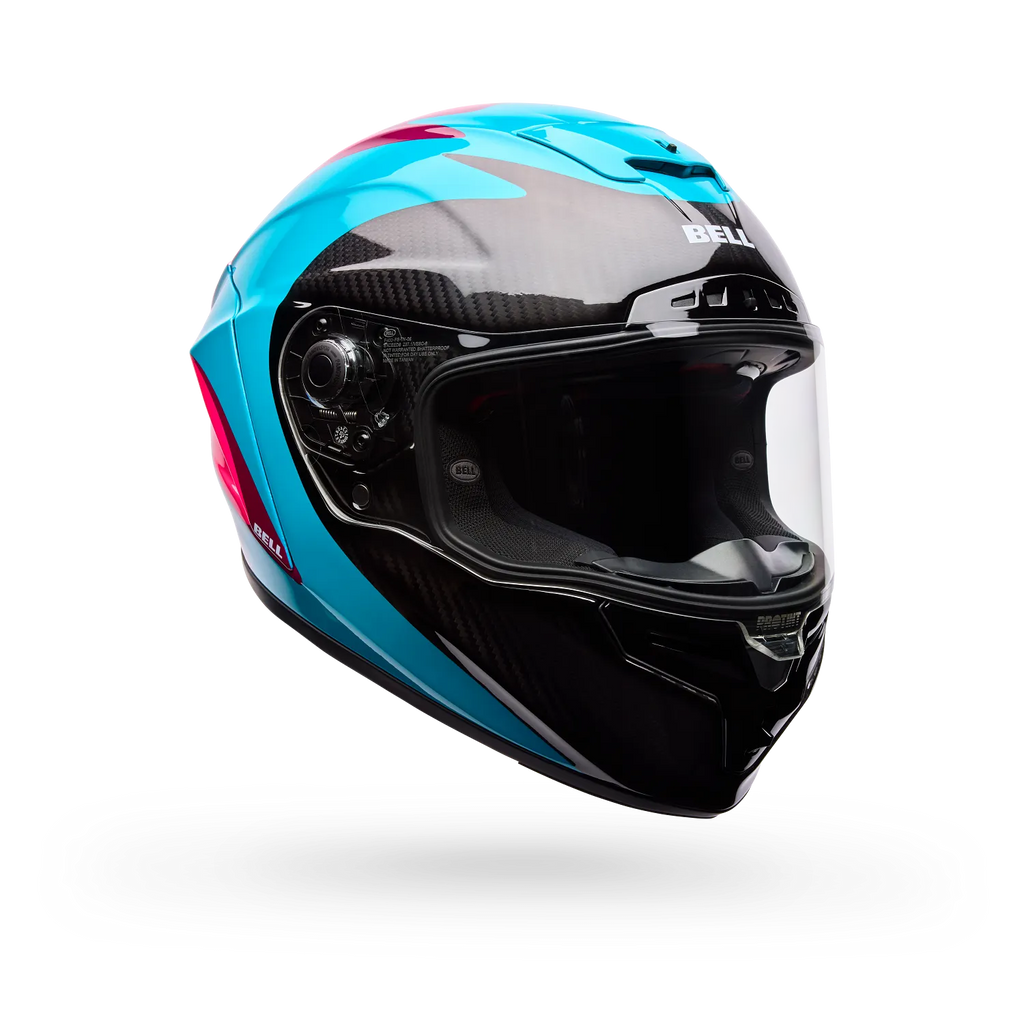 Bell Helmets – Race Star DLX Flex Fluid Full Face Helmet – Green/Pink