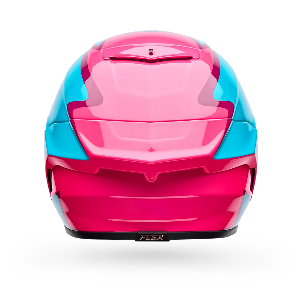 Bell Helmets – Race Star DLX Flex Fluid Full Face Helmet – Green/Pink