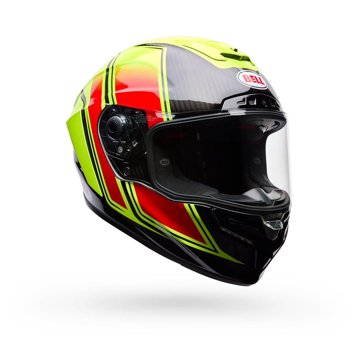 Bell Helmets – Race Star DLX Flex Full Face Helmet – Yellow Grid
