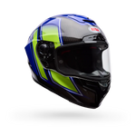 Bell Helmets – Race Star DLX Flex Grid Full Face Helmet – Blue/Yellow