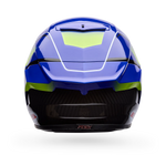 Bell Helmets – Race Star DLX Flex Grid Full Face Helmet – Blue/Yellow