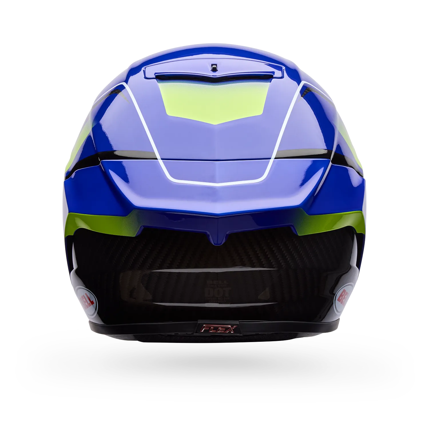 Bell Helmets – Race Star DLX Flex Grid Full Face Helmet – Blue/Yellow
