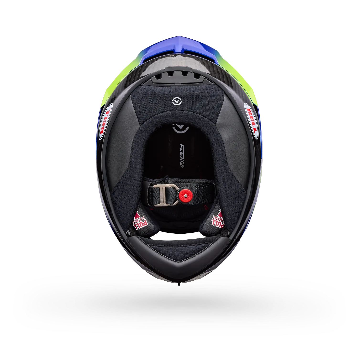 Bell Helmets – Race Star DLX Flex Grid Full Face Helmet – Blue/Yellow