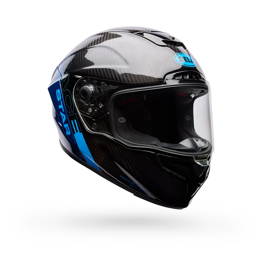 Bell Helmets – Race Star DLX Flex Strike Full Face Helmet – Blue Strike