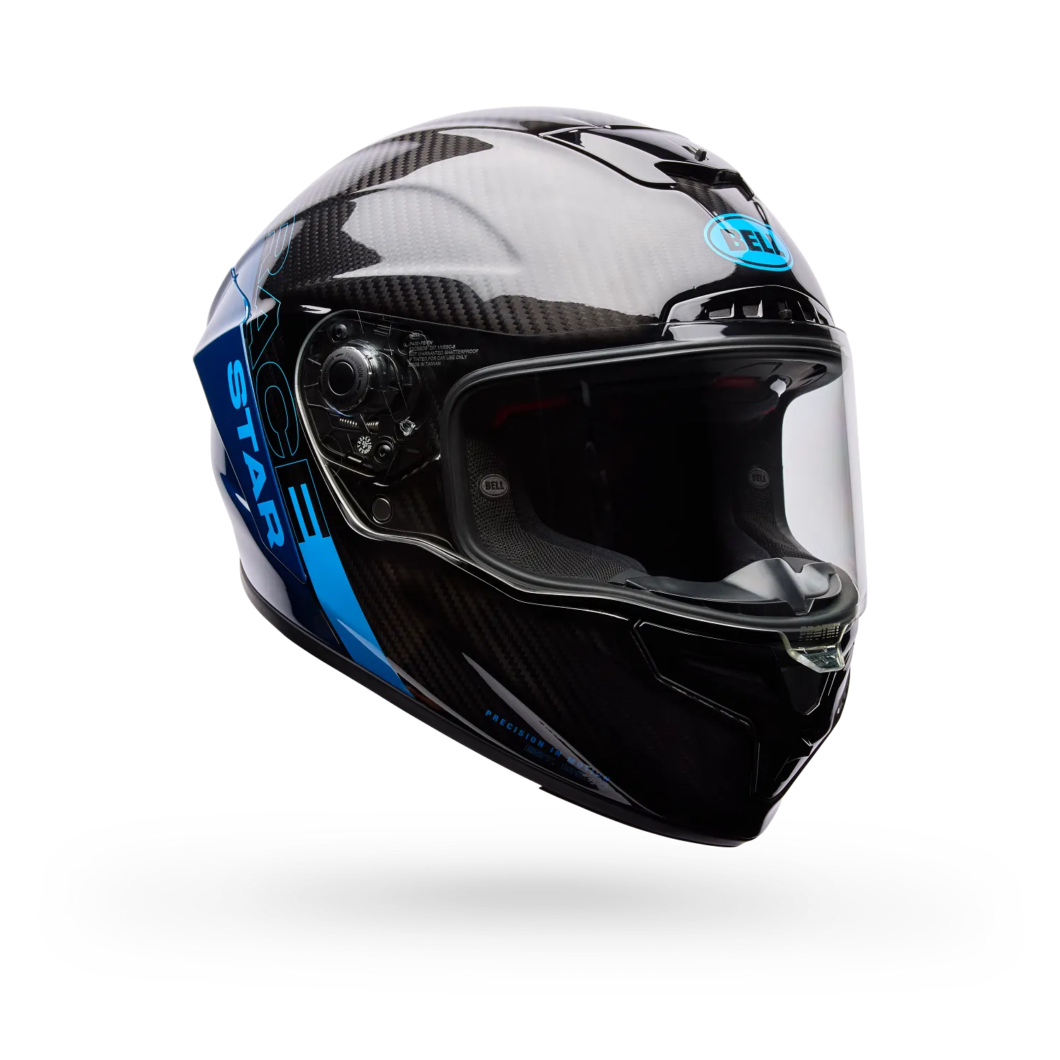 Bell Helmets – Race Star DLX Flex Strike Full Face Helmet – Blue Strike