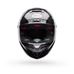 Bell Helmets – Race Star DLX Flex Full Face Helmet – Silver/White Strike