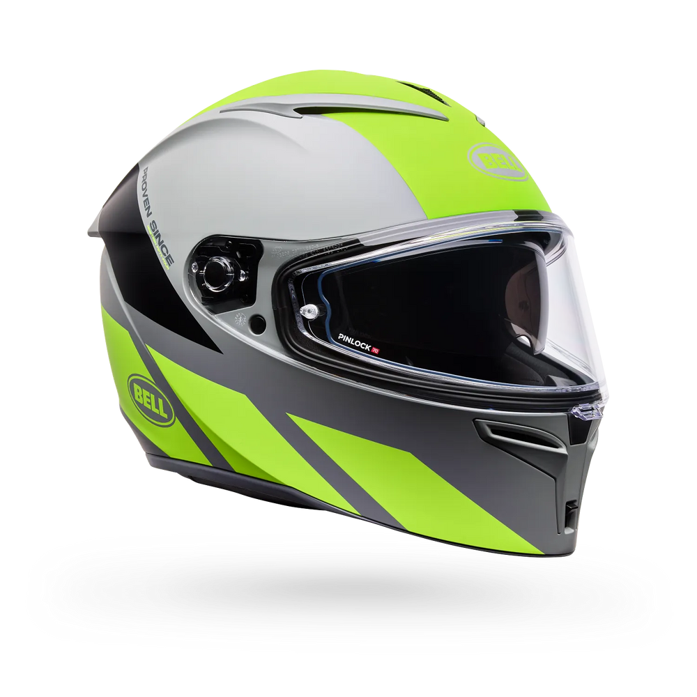 Bell Helmets – Lithium MIPS Full Face Helmet – Yellow/Grey Tech