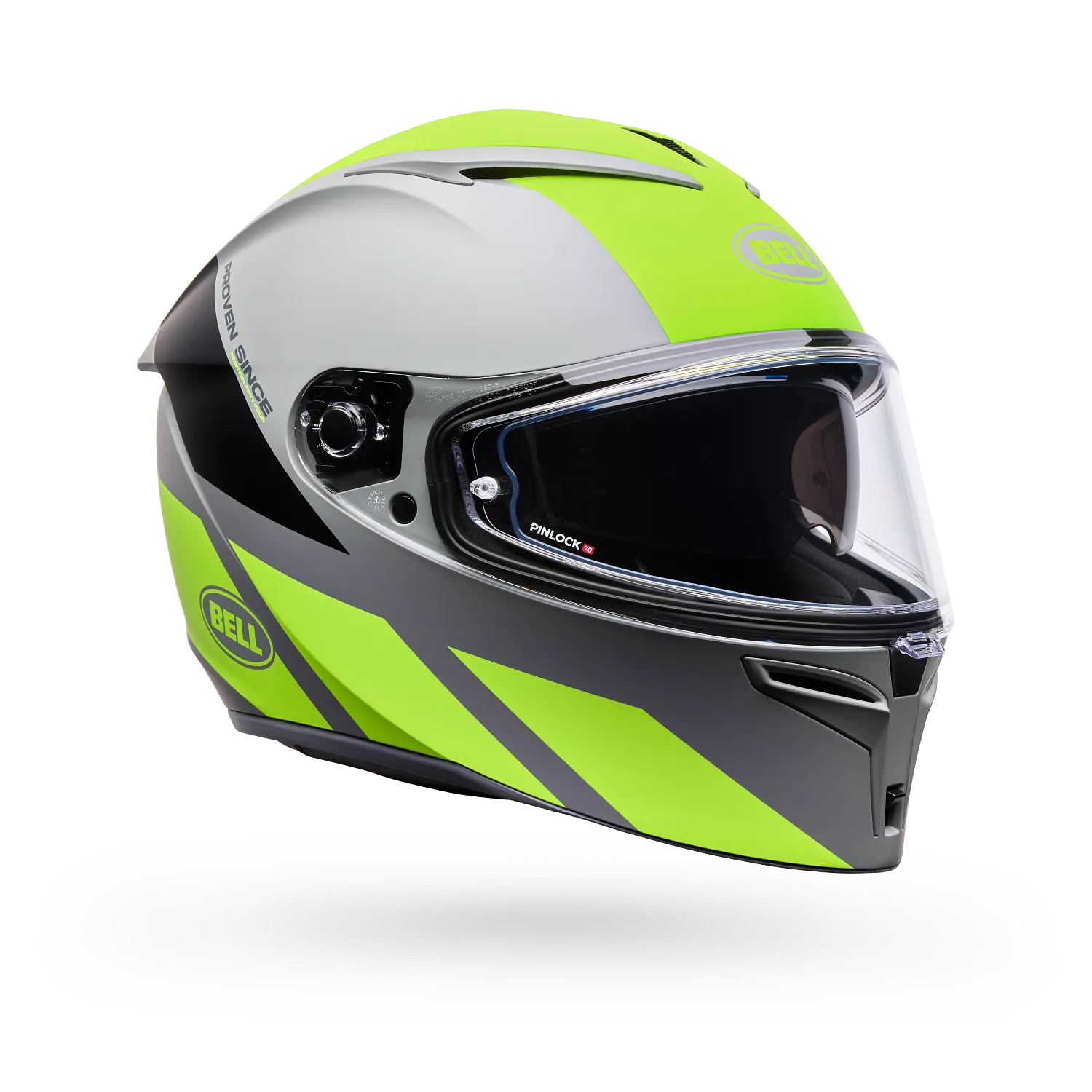 Bell Helmets – Lithium MIPS Full Face Helmet – Yellow/Grey Tech