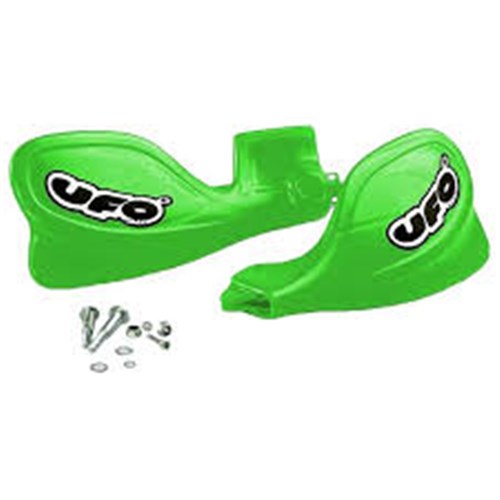 UFO HANDGUARDS ERGONOMIC KAWASAKI HANDGUARDS 97-99 GRN # [ONC01]