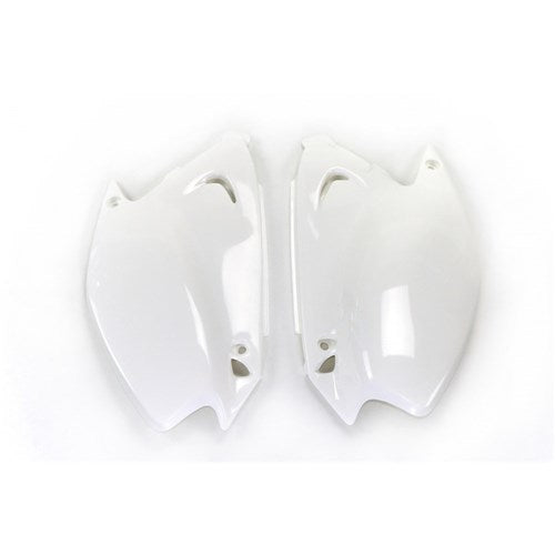 UFO KAWASAKI SIDE PANELS KX125/250 03-20 WHT