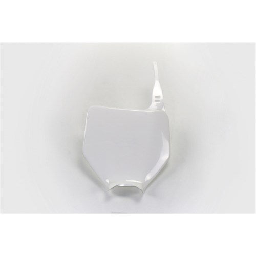 UFO KAWASAKI FRONT NO. PLATE KX125/250 03-04 (WHT)