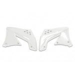UFO KAWASAKI RADIATOR SHROUDS KX450F 09 (WHT 041/047) [ONC01]