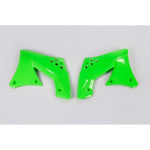 UFO KAWASAKI RADIATOR SHROUDS KX450F 09 (WHT 041/047) [ONC01]